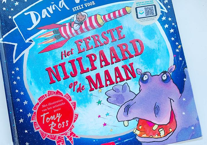 Het eerste Nijlpaard op de maan