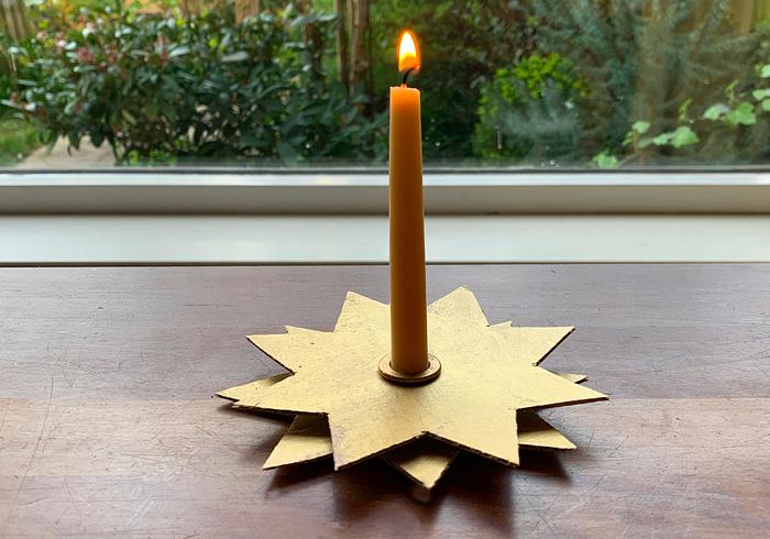 Een gouden ster voor Advent