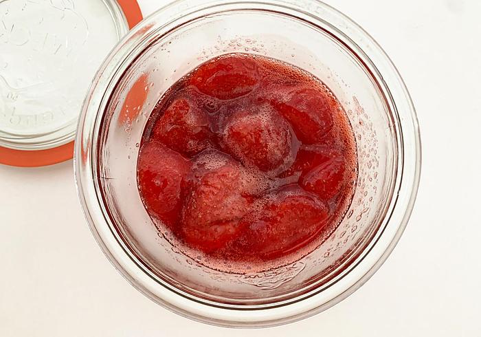 Vandaag maken we aardbeien-compote