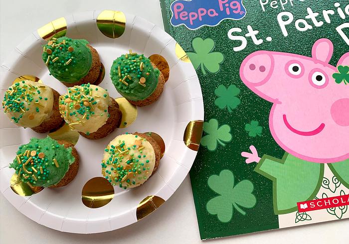 St. Patrick's Dag petit fours