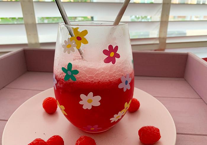 Een Frambozen 'Float'