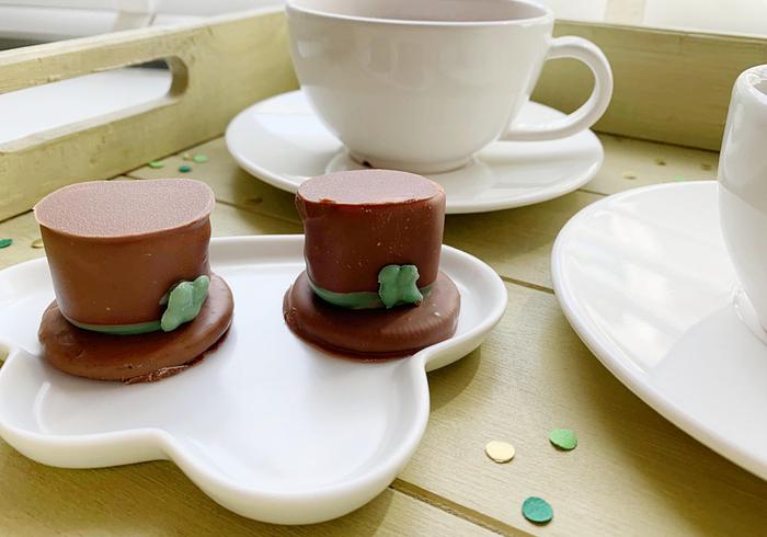 We maken chocolade-hoeden