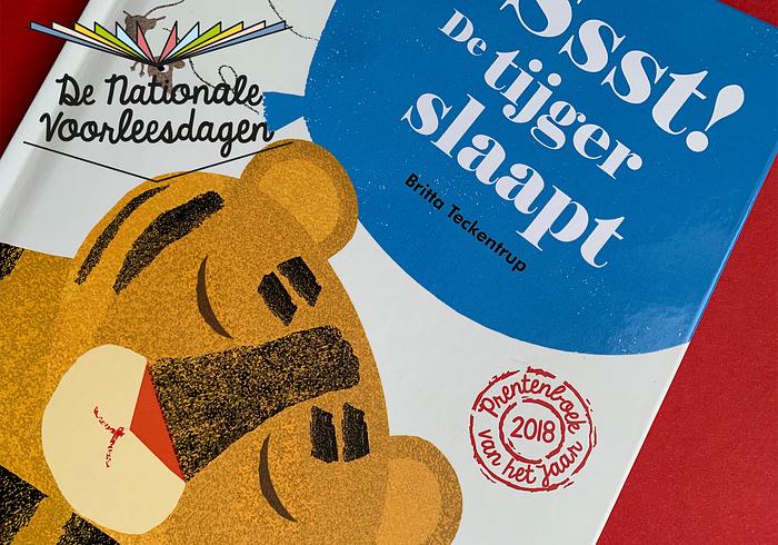 Ssst! De tijger slaapt is Prentenboek van het jaar!