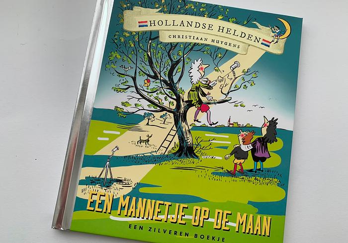 Een mannetje op de maan