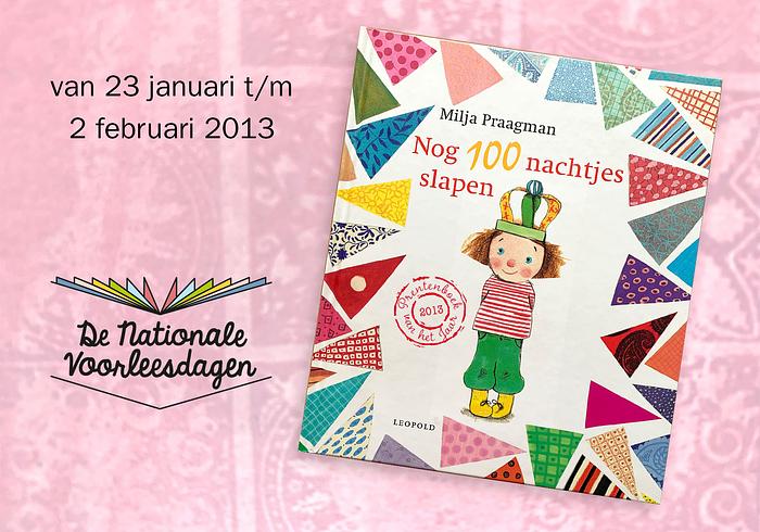 Prentenboek van het Jaar 2013 is...Nog 100 nachtjes slapen