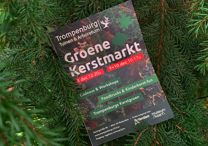 De Groene kerstmarkt van Trompenburg Tuinen
