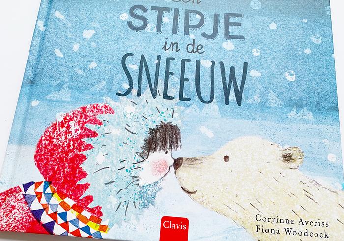 Een stipje in de sneeuw