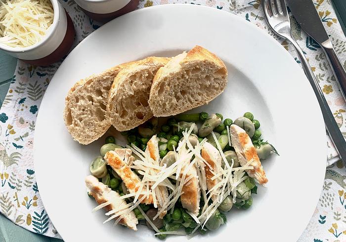 Zo maak je een lentesalade
