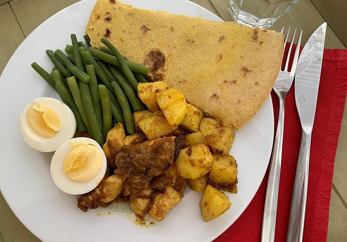 Spicy Surinamese Roti's
