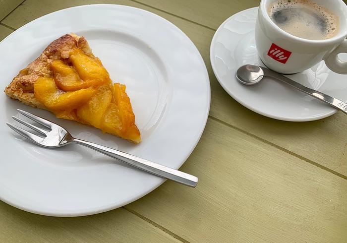 Een Franse Perzik Galette