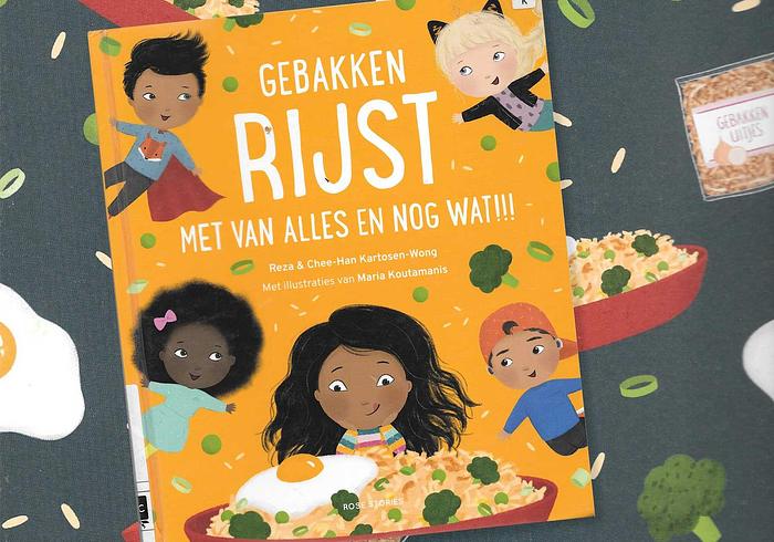 Gebakken rijst met van alles