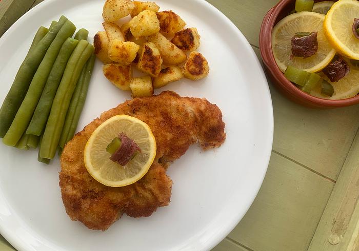 Huisgemaakte Wiener Schnitzel