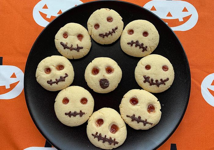 Enge skeletten koekjes