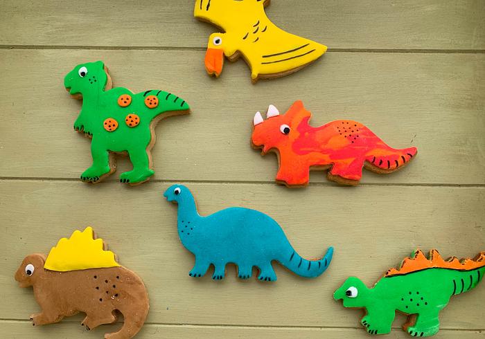 We bakken Dinokoekjes