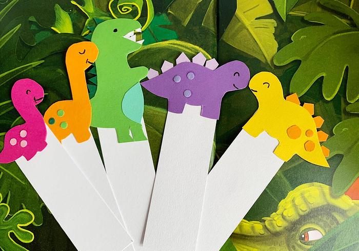 Zo maak je Dino boekenleggers