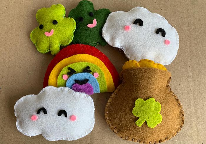 St. Patrick's Dag figuurtjes ll