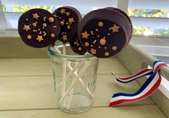 Chocolade lollies