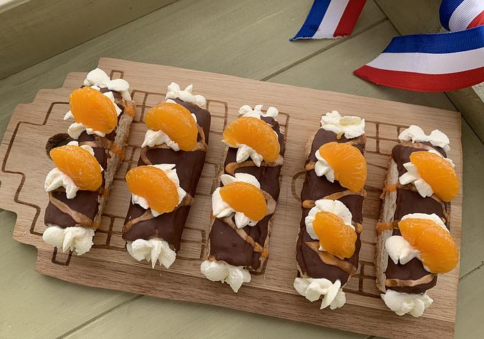 Maak ook oranjerolletjes