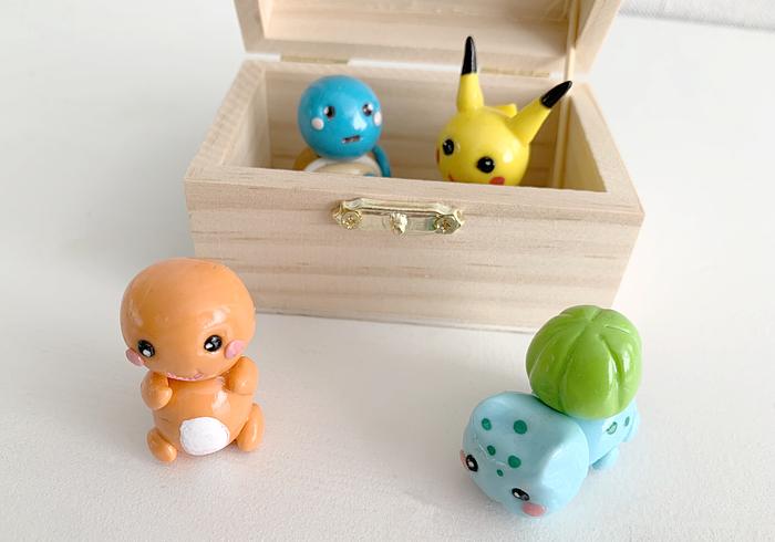 Pikachu en Chamander