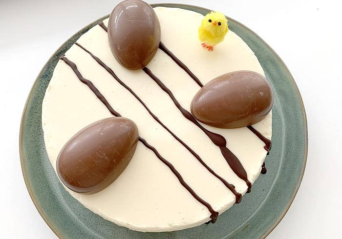 Een cheesecake voor pasen