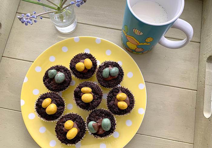 Mini chocoladebrownies