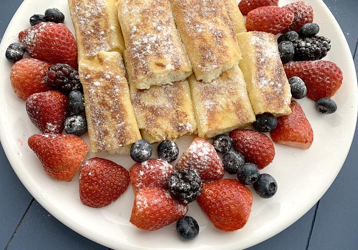 Vandaag bakken we Blintzes