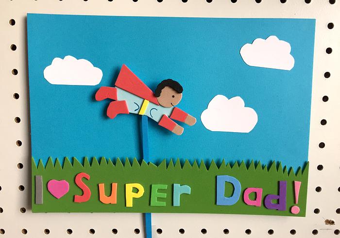 Super Dad knutsel