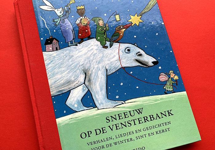 Sneeuw op de vensterbank