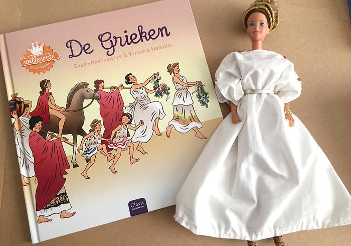 Maak een Antiek Griekse jurk