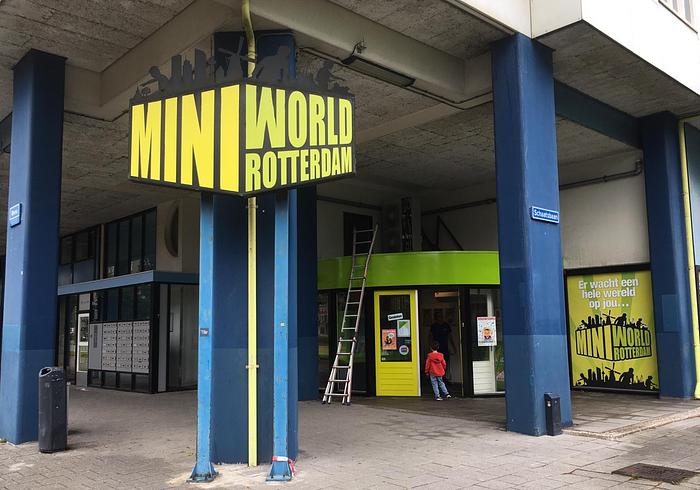 We gaan naar Miniworld Rotterdam
