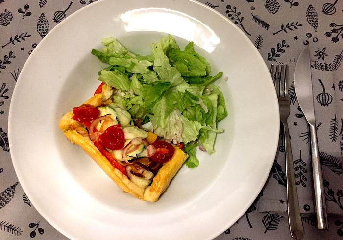 Een mediterrane taart