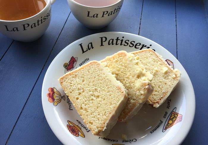 Een Franse vanillecake 