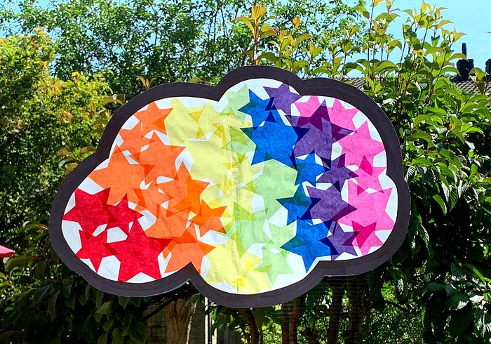 Rainbow stars