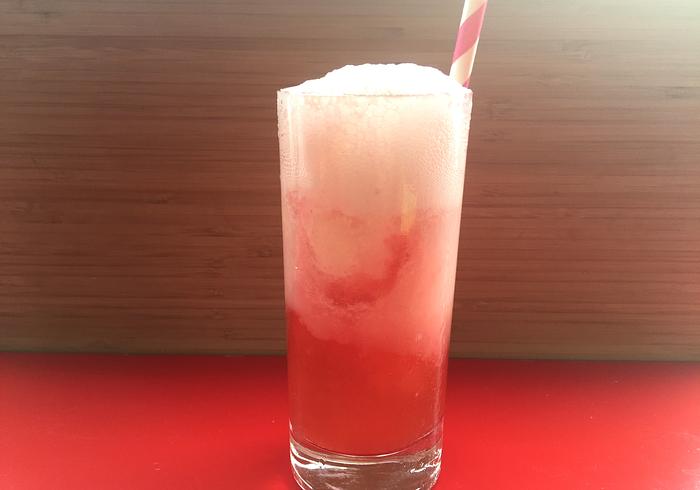 Aardbeien-'float'