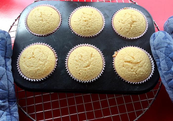 Yoghurt-cupcakes