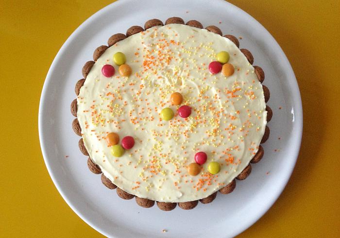 A Sinterklaas cheesecake