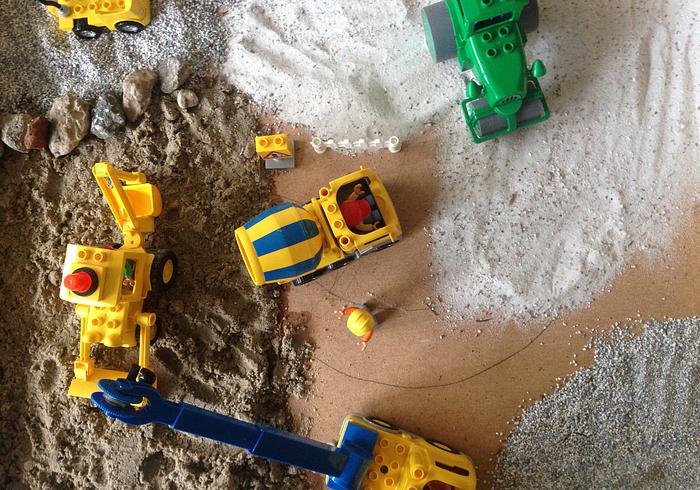 Zelf kinetisch zand maken
