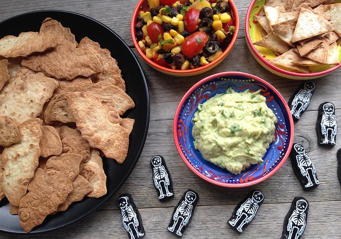 Halloween nachos