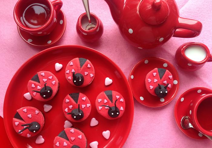 Lieveheersbeestjes voor Valentijntjes
