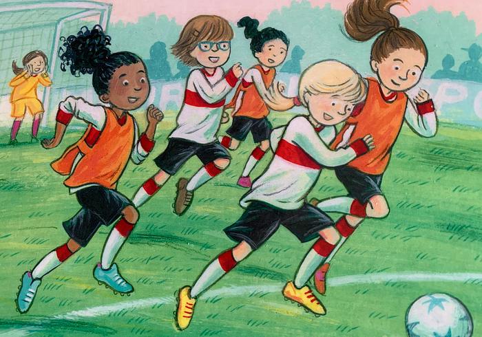 Voetbal-meiden - 3 verhalen in één boek