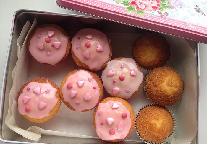 Fairy cakes bakken