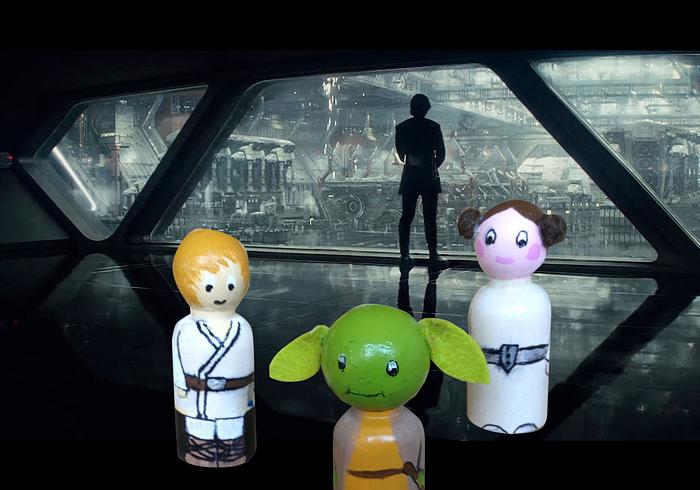 We maken Starwars figuurtjes