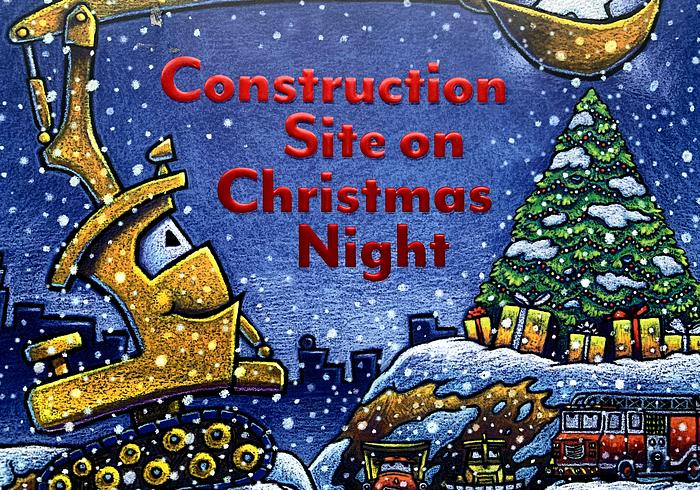 Construction Site on Christmas Night 