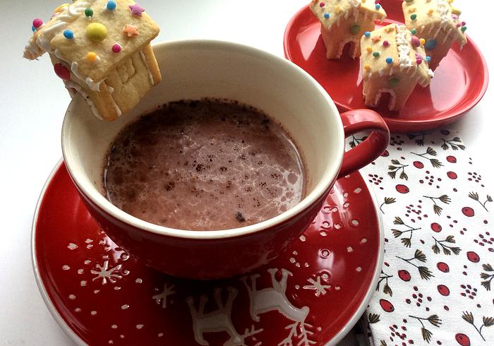 Lieve mini-huisjes van koek