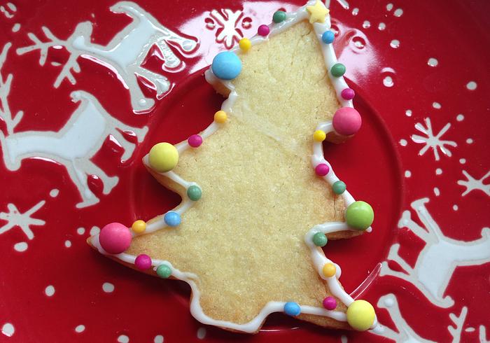 Kerstboomkoekjes