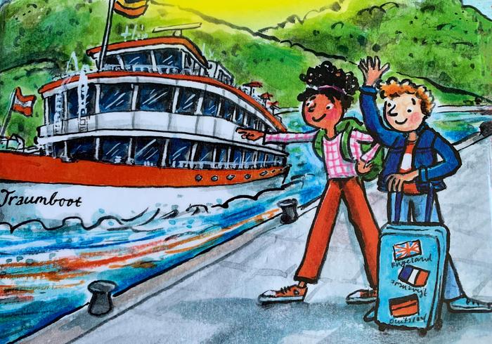 Het vreemde schip, speur mee met Ozzie en Tonk
