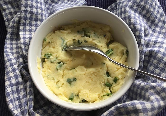 Stevige aardappelpuree