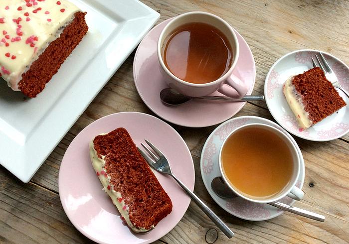 Red velvet bananenbrood