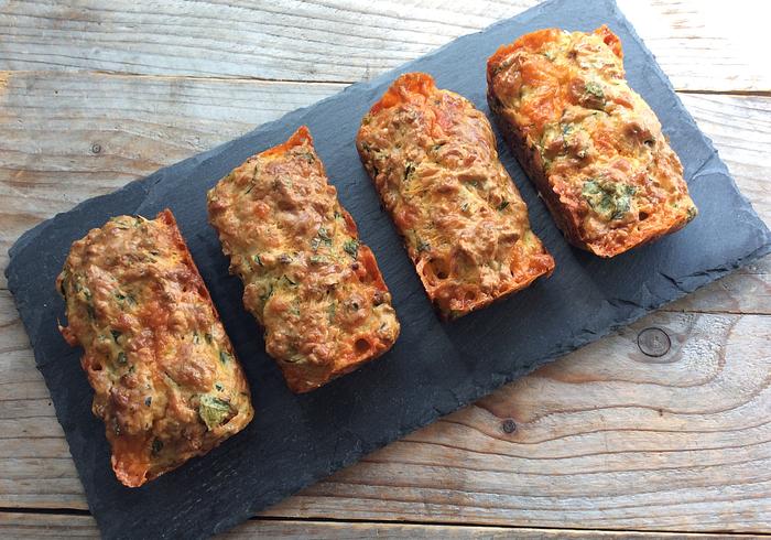 Courgette-broodjes