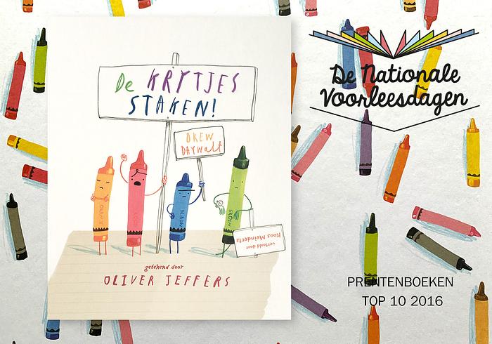 De krijtjes staken - een Prentenboeken Top 10 boek